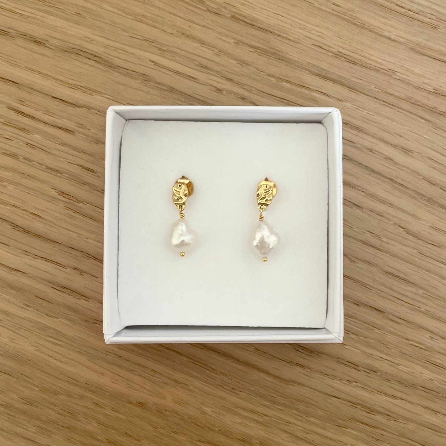 Håndlavede øreringe