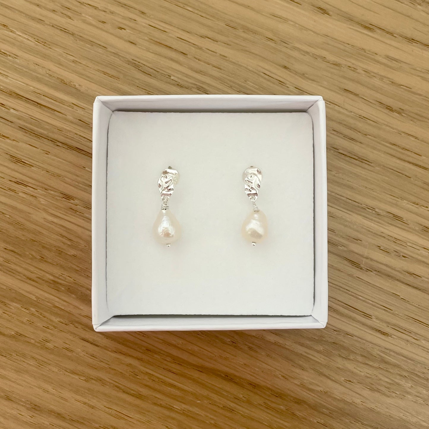 Håndlavede øreringe