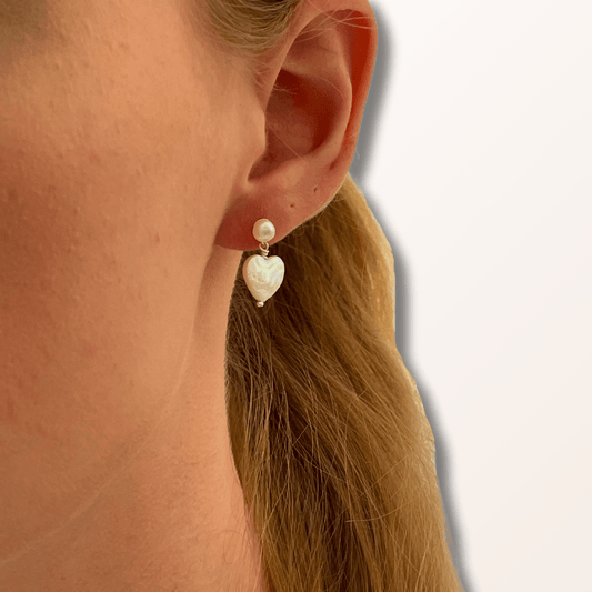 Cornelia øreringe sølv - Opal Smykker