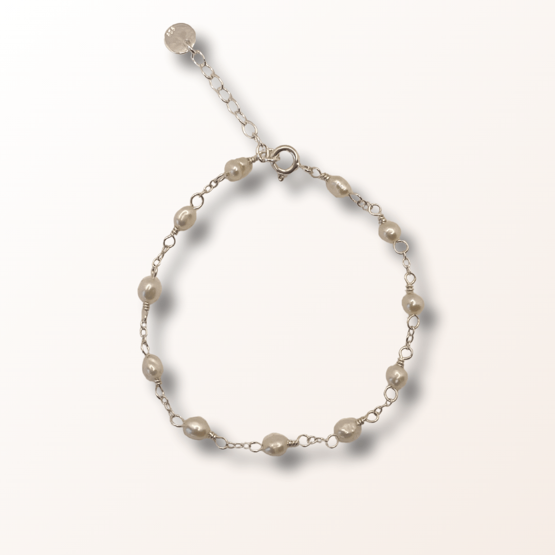 Daphnie armbånd sølv - Elegant enkelthed - Opal Smykker