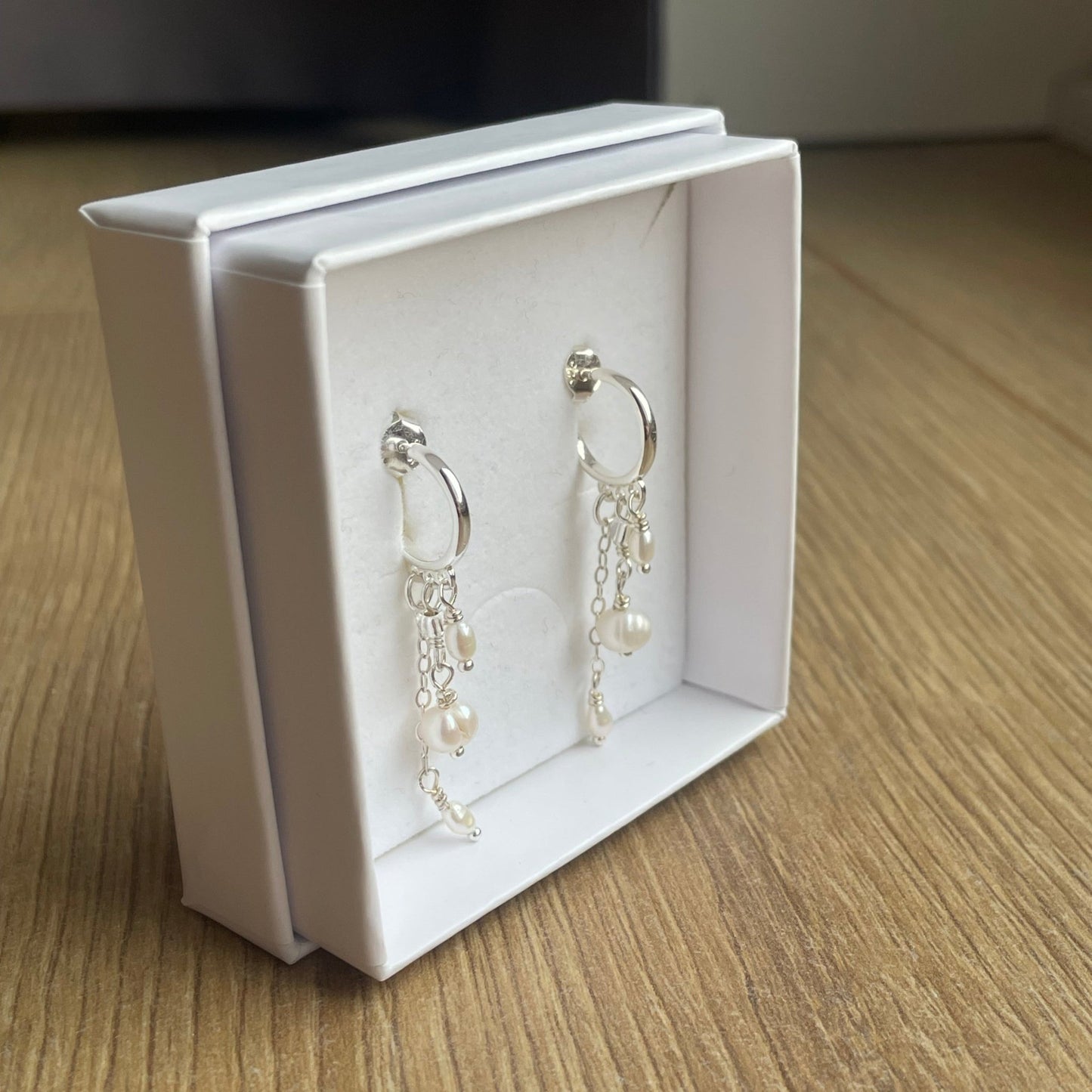 Eleanor øreringe sølv - Opal Smykker