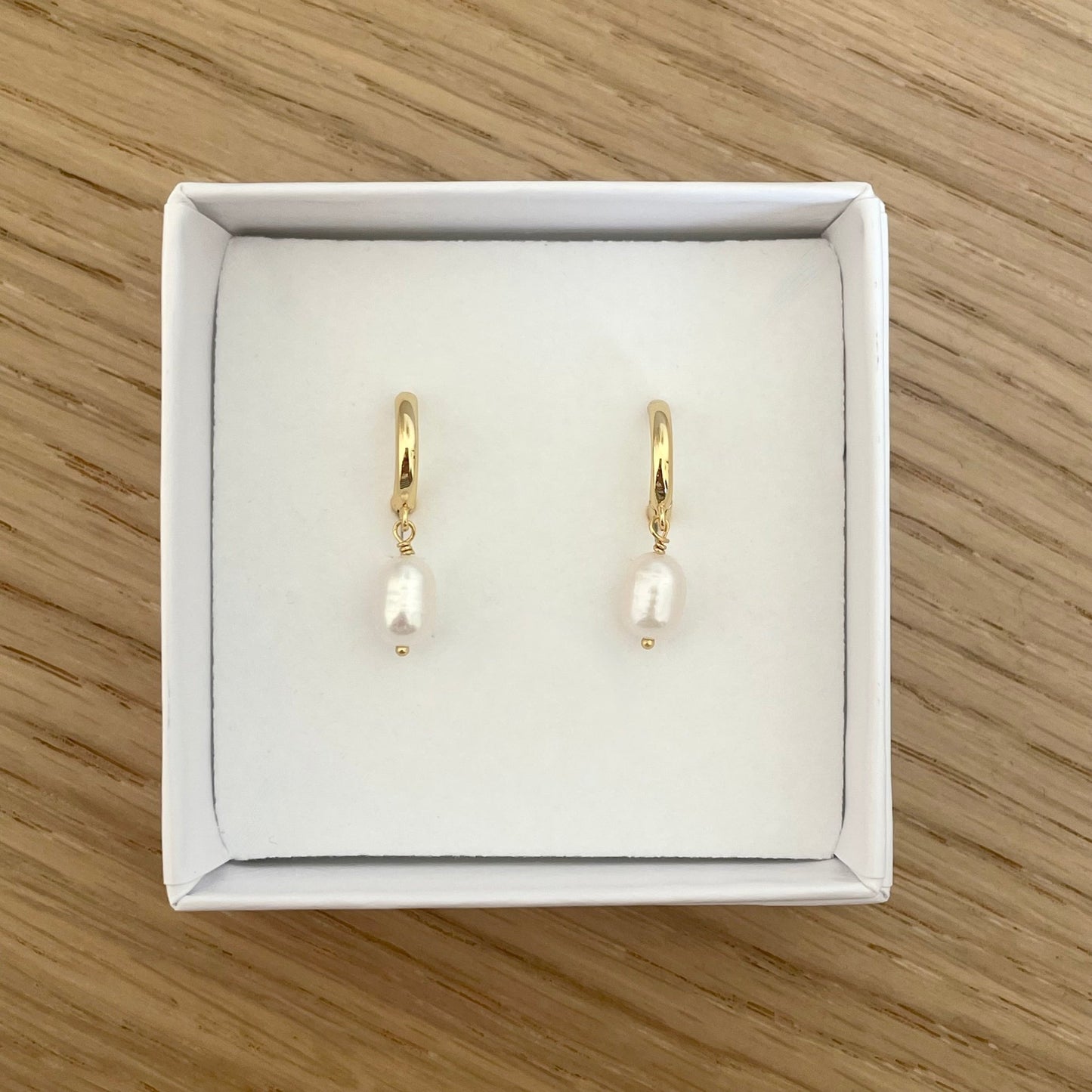 Ellie øreringe guld - Opal Smykker