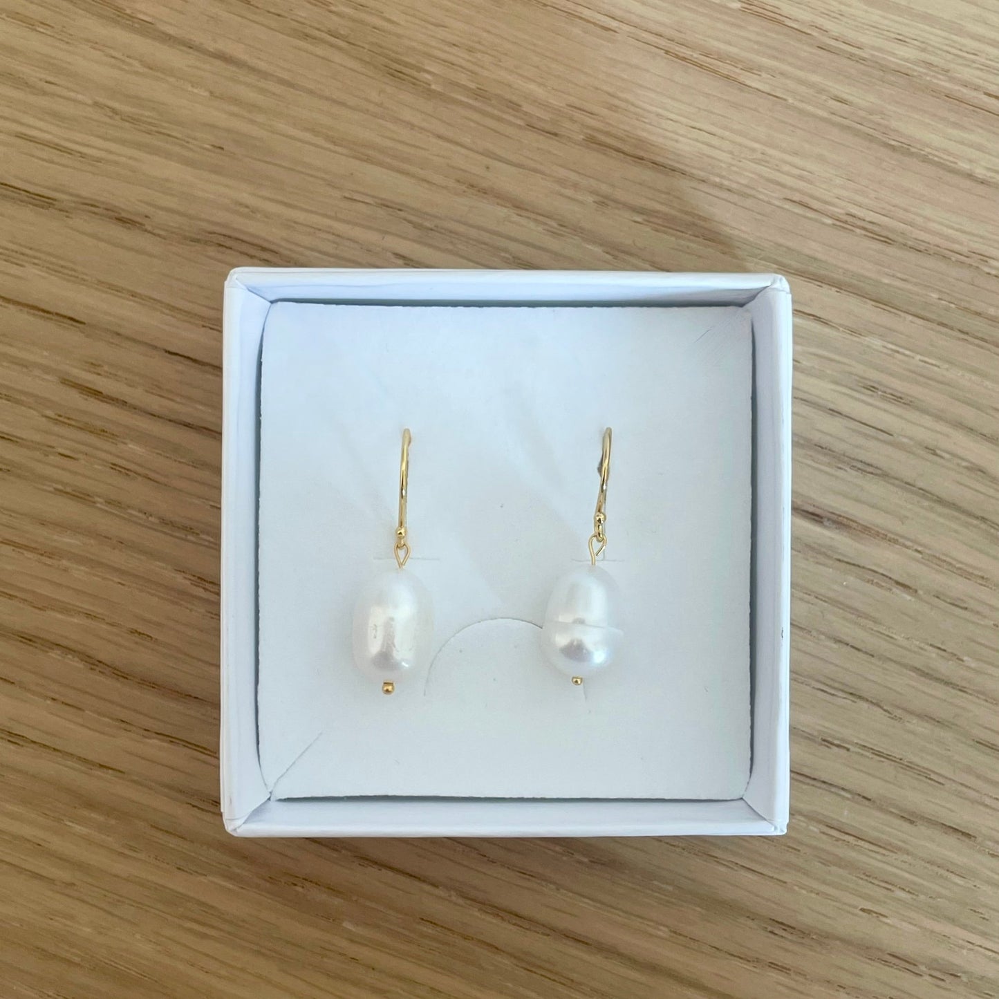 Isabell øreringe guld - Opal Smykker