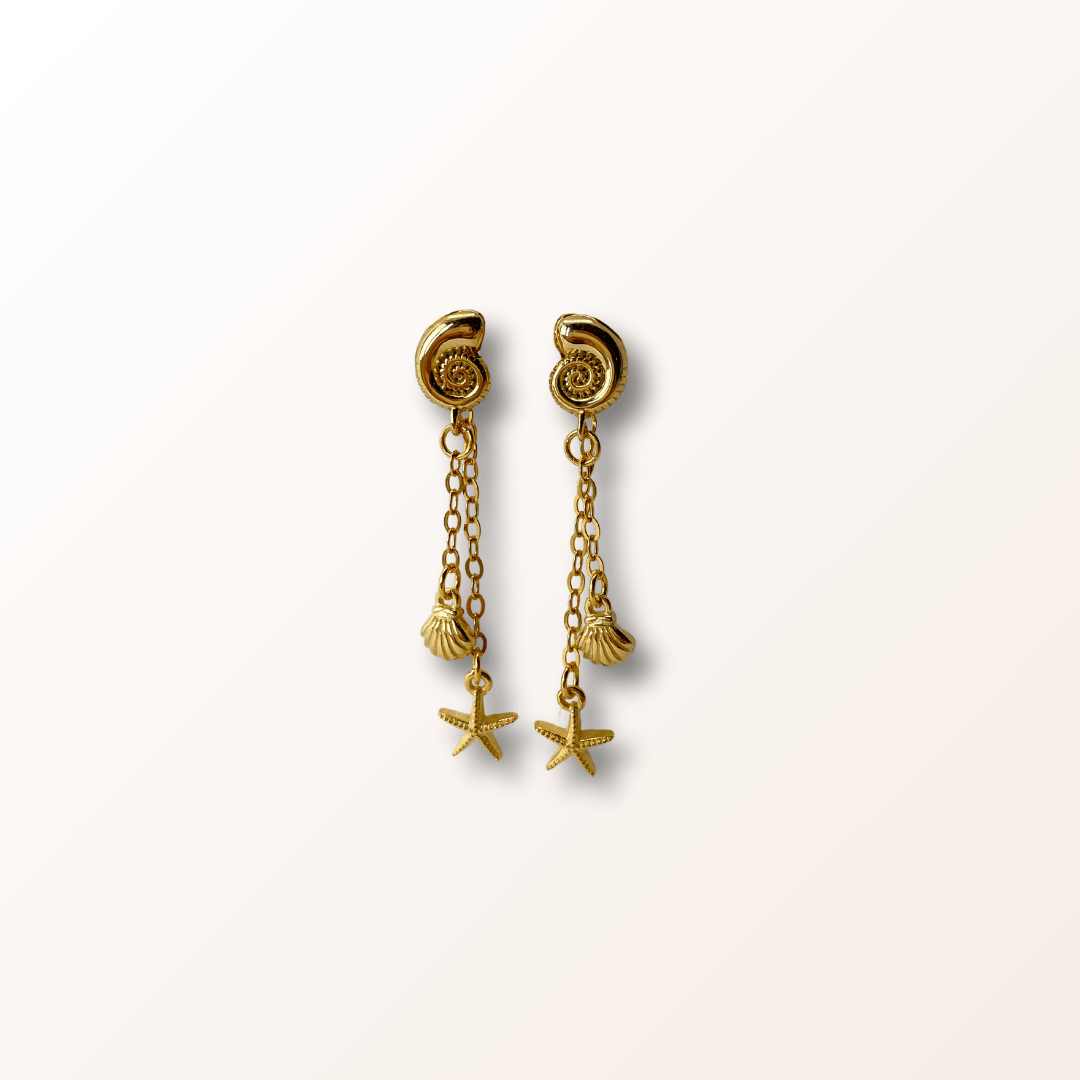 Mira øreringe guld - Opal Smykker