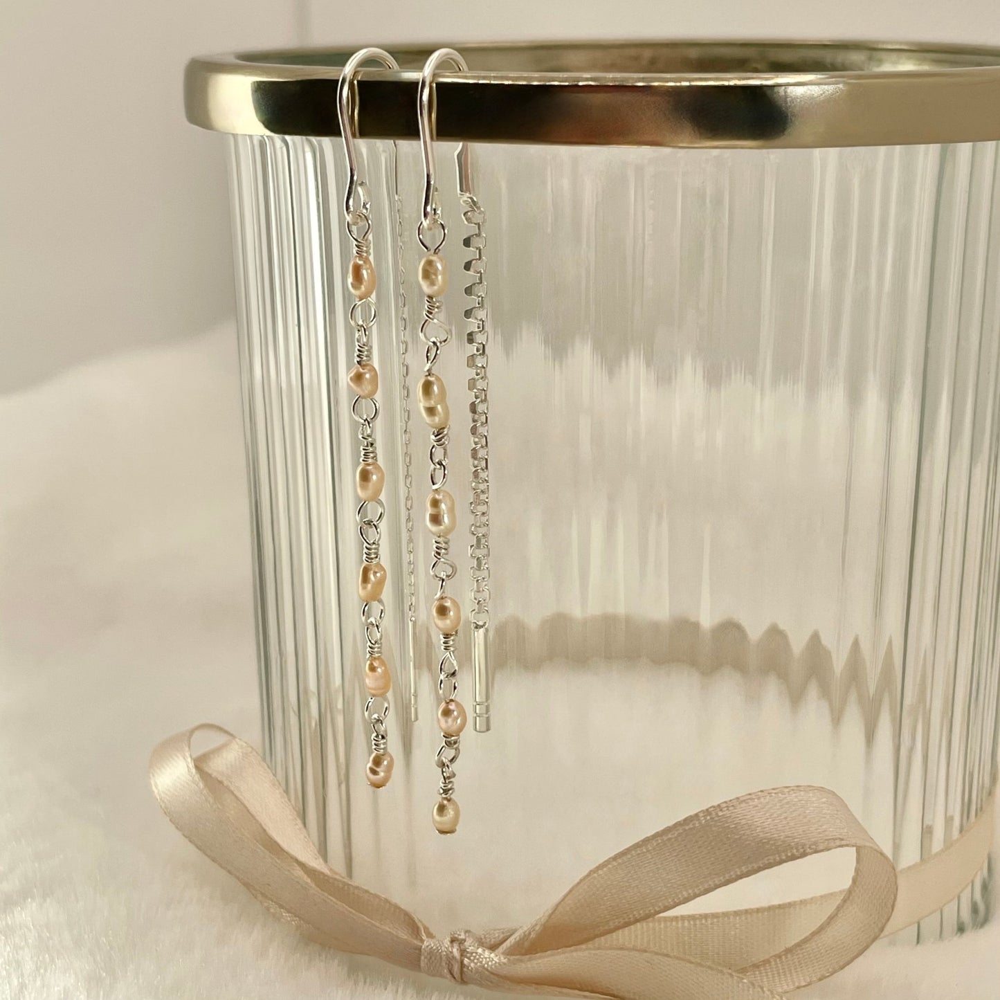 Sofia øreringe sølv - Tidsløs skønhed - Opal Smykker