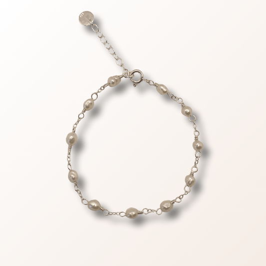 Daphnie armbånd sølv - Elegant enkelthed - Opal Smykker