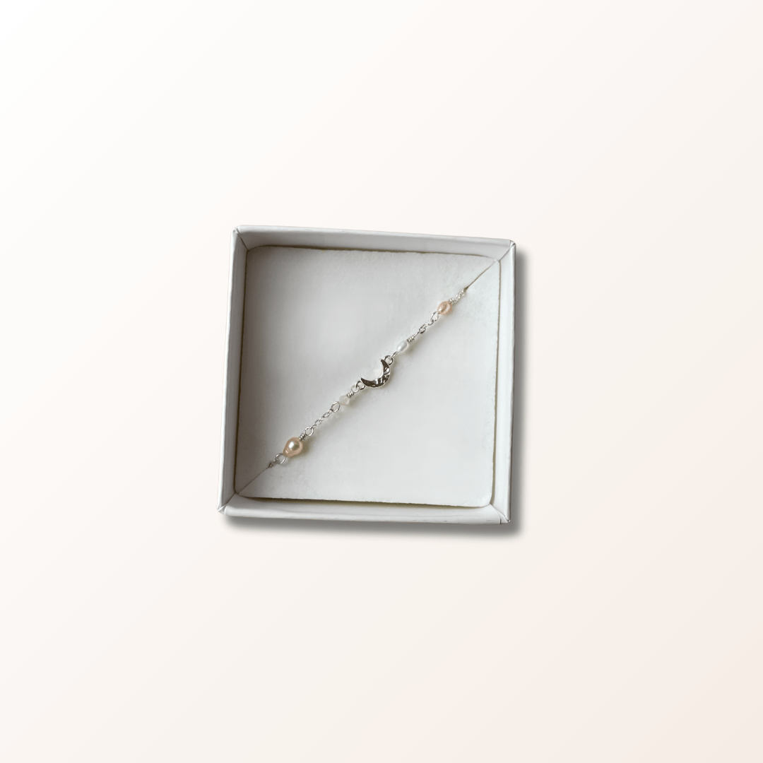 Luna armbånd guld – Blid elegance - Opal Smykker