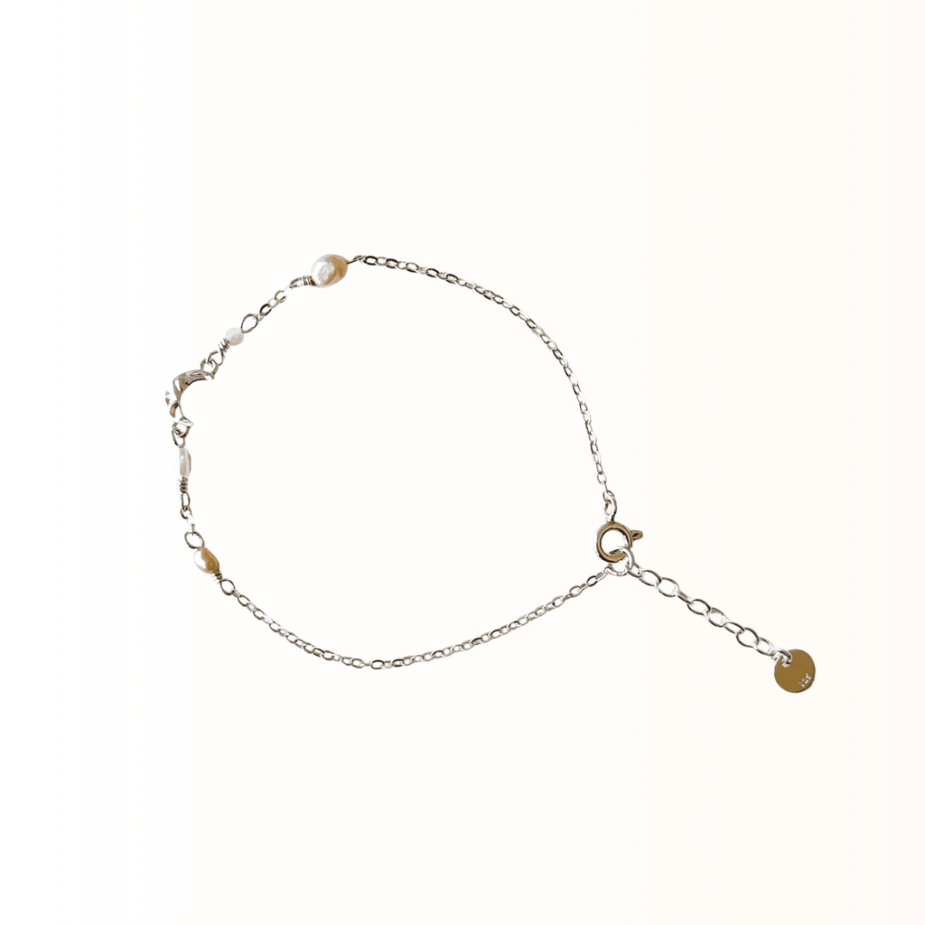 Luna armbånd sølv – Blid elegance - Opal Smykker