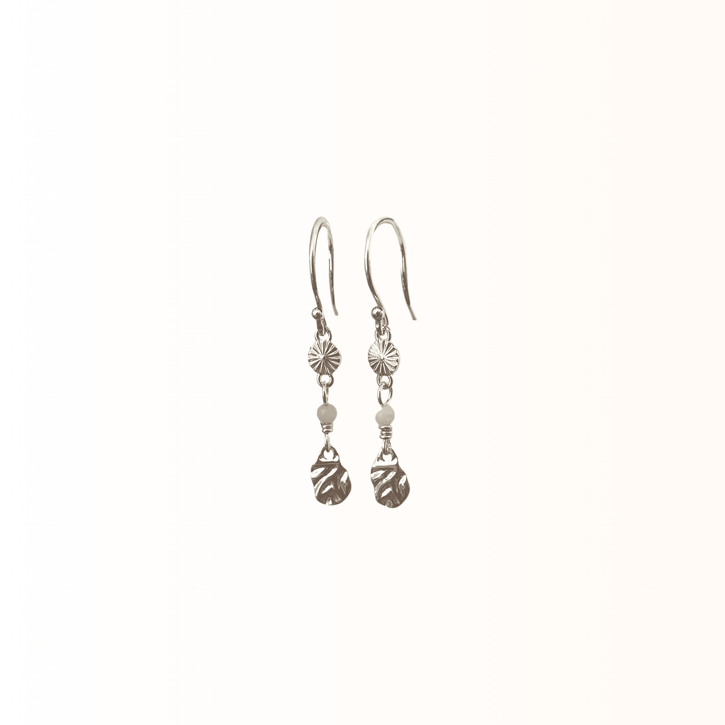 Nora øreringe sølv - Feminin elegance - Opal Smykker